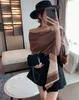 2021 mode schals Frauen Druck Kaschmir Schal Hijab Sterne Weibliche Winter Pashmina Warm Dicken Schal Wrap Decke Echarpe Foulard Bufanda