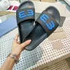 36-46 Fashion Paris Mens Slipper Womens Slippers Shine Luxury Designer Reflective Beach Dames Flip Flop