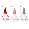 Christmas Decorations Gnome Plush Glowing Toys Home Xmas Decoration Year Bling Toy Gifts Kids Santa Claus Snowman Ornament