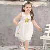White Black Summer Kids Girl Dresses Gold Star Baby Clothes Casual Cute Lovely Cotton Voile Party Children Tutu Dress for Girls Q0716