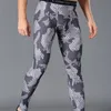 Herrbyxor mode män gym kompression tätt baslager sport leggings övning jogging löpande sommar långa byxor lätt torr m-3xl