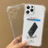 Casos para iPhone 15 Pro máximo 14 mais 13 mini 12 11 1,5 mm almofada de ar transparente capa transparente canto macio tpu silicone à prova de choque de borracha tampa de proteção à câmera