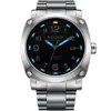 Wristwatches 2021 Arrvials Wysokiej jakości Zegarek męski Automatyczne zegarki mechaniczne Trituium Oryginalna skóra 50 m Wodoodporna