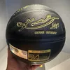 Spalding 24K Black Mamba Merch 농구 공 위장 기념품 에디션 내마이 크기 7 낙서 노란색 녹색 트렌드 야외 선물