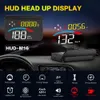 M16 Head Up Display Calibre GPS Gets Velocímetro Digital Velocímetro Velocidade Projetor de Velocidade Bússola Tensão Km / h mph para todos os carros Hot Sales