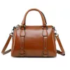 HBP Woman Purse Leather Large Capacity Handbag Fashion Ladies Shoulder Vintage Tote Bag