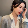 classic small metal arc women's Earrings Fashion versatile Korean jewelry elegant Mini daily decoration stud Earring