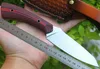 Promotion Outdoor Survival Straight Jaktkniv D2 Satinblad Full Tang G10 Handtag Fasta knivknivar med Kydex