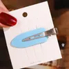 Eenvoudige Candy Kleur Haar Clips Haarspeld Make Clip Kleine Duck Bobby Pins Barrettes voor Dames Meisjes Mode-sieraden