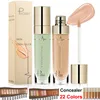 Marca Cosmética Rosto Contorno Concealer Fundação Líquida Prova Água Cobertura Completa Fundação Corretor Base Primer Maquiagem Pele Brighten Black Circles Acne / Spot