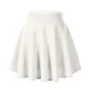 Ly Women's Basic Flared Mini Skirt 6 Sizes Versatile Stretchy Casual Short For Summer Daily In Solid DOD886 Skirts