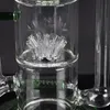 tall Big Bong Green Hookahs Tree Perc Beaker Dab Rig Unique with Sprinkle Inline Flow Recycler Definitely recommend