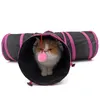 Cat Toys Collapsible Tunnel With Ball Play Y Shape 3 Holes Funny Animal Toy Kitten Puppy Dog Exercise Cave House Training Tool