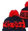 2021 BOS Baseball Beanie North American Team Side Patch Winter Wool Sport Knit Hat Skull Caps A3