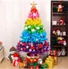 rainbow christmas tree