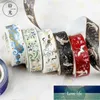 Chinese stijl serie gekleurde glazuur patroon masking washi tape decoratieve plakband scrapbooking briefpapier schoolbenodigdheden 2016 fabriek prijs expert ontwerp