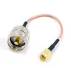 OEM UHF PL259 Мужчина к SMA Мужской Plug Plug Figtail Кабельные антенны разъемы RG316 портативные радиоантенны кабели подключения