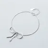 sterling silver bow bransoletka