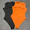 Orange Sexy Hollow Tights Summer Fashion O-neck Ladies Workout Clothes Basic Leggings Bandage Bodysuits 210525