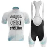 2024 Retirement Plan Cycling Jersey Set Summer Mountain Bike Clothing Pro Bicycle Cycling Jersey Sportswear Suit Maillot Ropa Ciclismo