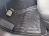 Для Tesla Model 3 2021 Автомобильные Маты для пола 3D 3D Всепогодные ТПО резиновые ноги ковров без запаха воды водонепроницаемый коврик для подносов