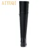 AIYUQI Winter Boots Women Knee High Long Genuine Leather Waterproof Thigh Large size women's boots 210911