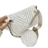 fashion women handbags Designer Crossbody multi pochette bags Luxury Card Holder Nylon Bag shoulder high quality quilted chain cell phone CHa
