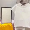 Designer roupa de bebê t - shirts meninas bonitas meninos e meninas de manga curta top grandes crianças grandes versátil t 2021 de alta qualidade verão crianças estilo simples