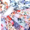 Digital utskrift Bomull Silkduk Kläder Hem Använd klänning Natt Kläder Kläder Sömnad DIY Rayon Fabric Bomull Tyg 210702