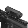 PPT Items Mirino per mirino laser rosso tattico con supporto colore nero per tiro caccia Airsoft CL20-0039