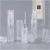 2ml 3ml 5ml 10mlのプラスチック/ガラスミストスプレー香水瓶小さいパルフ噴霧器旅行の詰め替えサンプルバイアル＃414