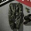 Joggers Cargo spodnie męskie Harem multi-pocket kamuflaż męskie bawełniane spodnie dresowe Streetwear Casual Plus Size spodnie M-7XL