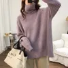 Geometric Pattern Fashion Basic Hit Casual Regular Female Women Long Sleeve All Match College Wind Sale Sweaters 210427