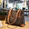 Factory online sale autumn and winter women's capacity child mother fashion old flower tot single shoulder large shopping bag