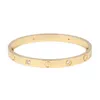 2021 nuovo arrivo braccialetto di qualità Stainls acciaio amore famoso braccialetto Bangl regalo di gioielli da donna Wholele Tennis braccialetto a vite6747994