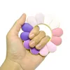 Färgglada Silikonblomma Teether Stora Tandpärlor Solros Soothers Safe Food Grade Silicone DIY Baby Chewable Sensory Leksaker