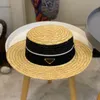 2021 New Designer Fisherman Caps Classic Paragraph Male and Female High-quality Woven Straw Sun 5160u