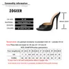 Sexy High Heel Pantoletten Schuh Frau Mode Sommer Hausschuhe Weibliche Schuhe Große Peep Toe Stilettos Heels Mule