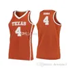 Nikivip Texas Longhorns College #4 Mohamed Mo Bamba Basketball Jersey #5 Royce Hamm Jr. #55 Elijah Mitrou-Long Mens Stitched Custom Number Name Namn