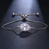 Lien, chaîne ORZTOON mode goutte d'eau mince bracelets en métal pour femme rétro luxe couleur or Bracelet à breloques à la mode femme bijoux