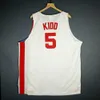 100 % genähtes Jason Kidd NJ Jersey Herren XS-5XL 6XL Shirt Basketballtrikots Retro NCAA