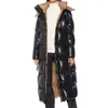 2021 Down Jacket Hoge Kwaliteit Vrouw Downs Jas Overjas Malina Front Buttons Parkas Womens Mode Argyle Coats Dames Hooded Collar Solid Cotton Jassen