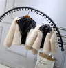 kids Luxurys winter fox fur leather coat 7 colors girls long sleeve thickening coats Christmas designer 18M9Y Baby Girl Jacket Ch8469842