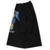 Men's T-shirt Boy Bear Printed Summer Short Sleeve Hip Hop Oversize Cotton Casual Harajuku Streetwear Top Tshirts Clothing 210601