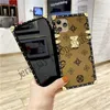 Luxury Square Geometric Leather Phone Case For iPhone 15promax 15pro 15 13 PRO MAX 13pro 14promax 14plus 14 12promax 12 XR Xs Max X 11 PRO MAX Vintage Lattice Cover