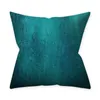 Funda de almohada geométrica 45x45, fundas de cojín azul turquesa, fundas de almohada decorativas para sofá, sala de estar, cojín BW/decorativo