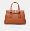 Solid Color Pu Leather Shoulder Bags for Women 6 Pcs/Set Composite High Quality Ladies Handbag Female Set Crossbody Bag