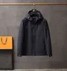 2021 мужская куртка модный дизайнер 3D монограммы вышитое пальто, китайский размер M-3XL удобная наружная ветрозащитная водонепроницаемая ткань мужская