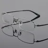 Viodream Prescrição Pure Titanium Material Material Negócios Quadro Oculos De Grau Óculos Masculinos Leitura Moda Óculos De Sol Fram