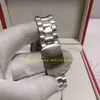 Avec boîte d'origine Top qualité hommes chronographe montre hommes cadran noir Chrono travail professionnel bracelet en acier inoxydable Quartz Movem225e